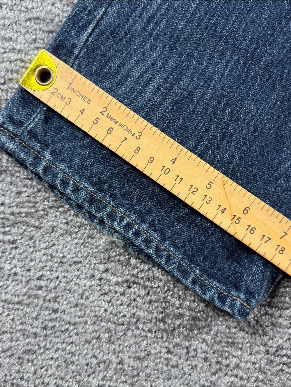 J Crew 770 Jeans 32x30 Fits 34x30 Mens Sutton Wash 37875 Whiskering Distressed - Picture 9 of 9